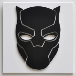 Cuadro Black Panther 30x30cm