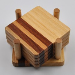 Wooden coasters model 03 -...