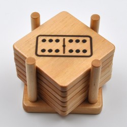 Posavasos Fichas Dominó 6...