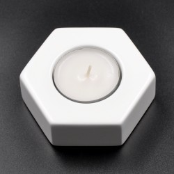 Hexagon candle holder 80mm...