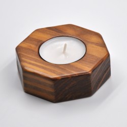 Portavelas octógono 75mm...