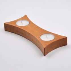 Model 054 candle holder beech
