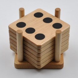 Coasters Dice 6 units +...