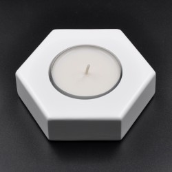 Hexagon candle holder 115mm...