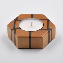 Hexagon candle holder 115mm...