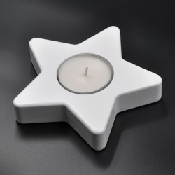 5-pointed star lacquered...