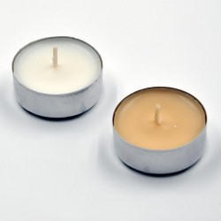 Candle aroma of vanilla and...