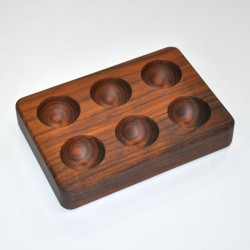 Cutting board with egg-cup...