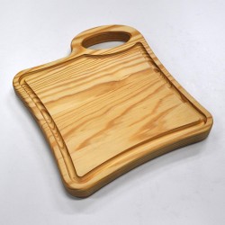 Cutting board corner handle...